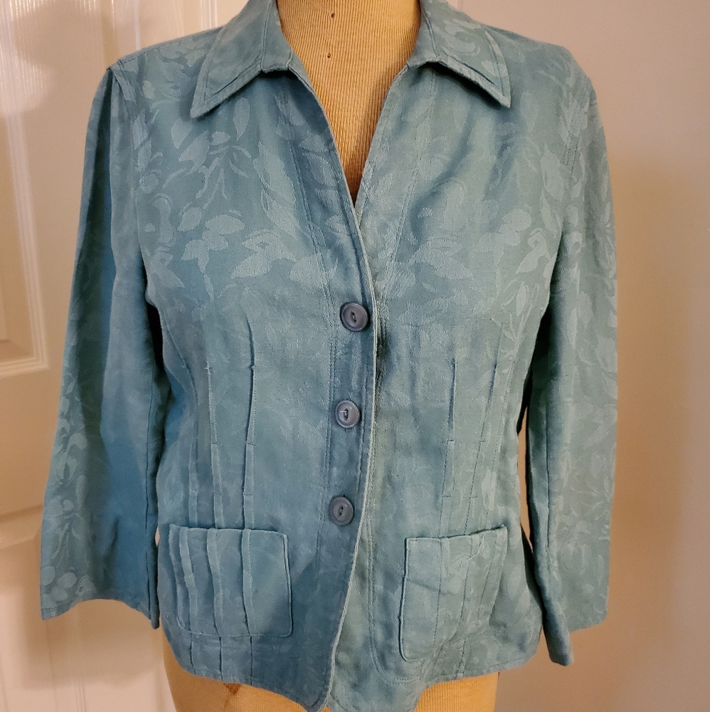 Evan-Picone petite blazer size 8P EUC - Picture 6 of 8